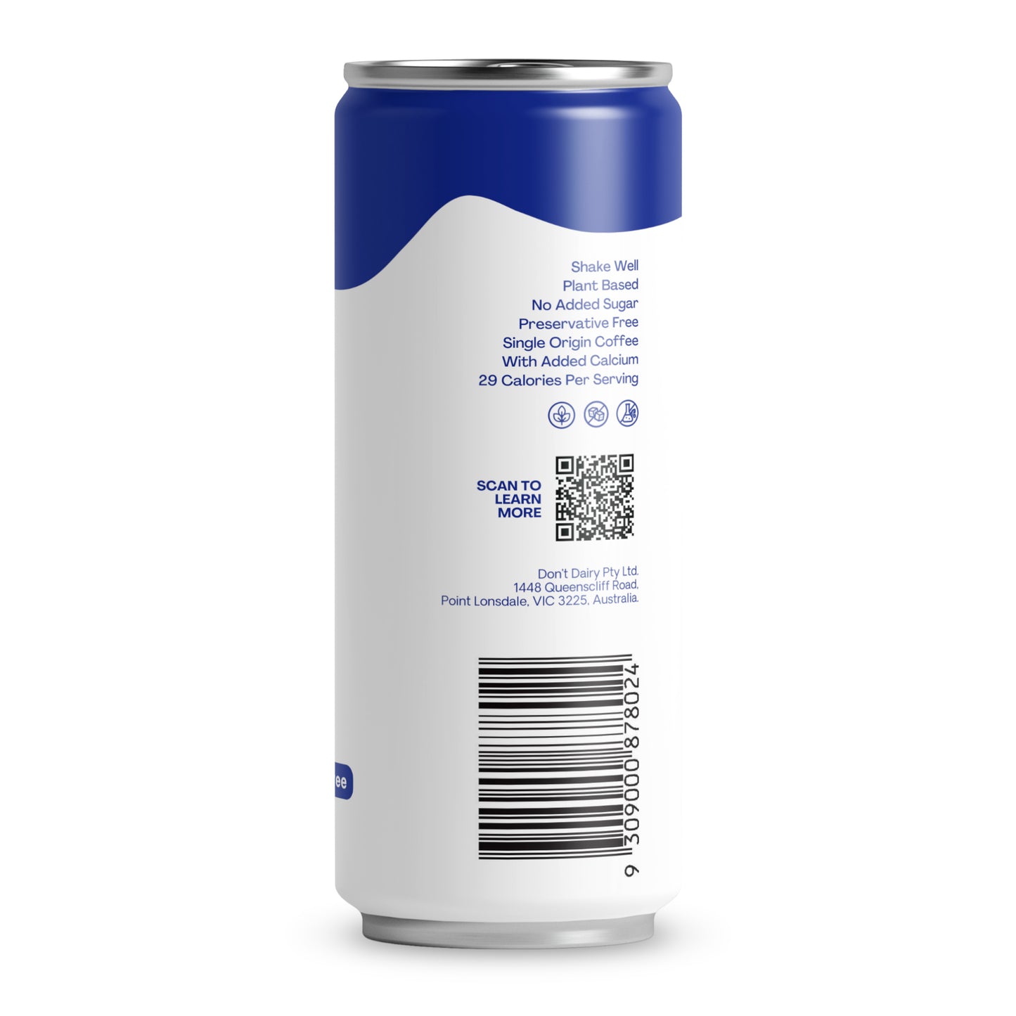 Oat Milk Latte + Added Calcium